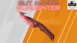 ★ StatTrak Gut Knife | Slaughter (Minimal Wear)