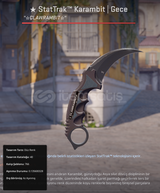 ★ StatTrak Karambit | Night Minimal Wear 0.13