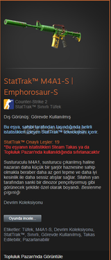 StatTrak M4A1-S Emphorosaur-S