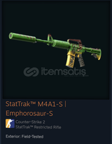 StatTrak™M4A1-S EMPHOROSAUR S (FİELD TESTED)