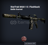 StatTrak M4A1-S Flashback Battle Scarred