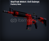 StatTrak M4A4 Evil Daimyo Factory New