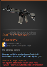 StatTrak™ M4A4 | Magnezyum