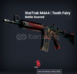 StatTrak M4A4 Tooth Fairy Battle Scarred