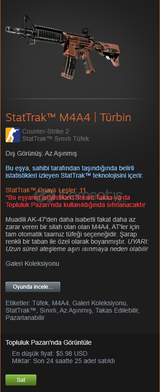 StatTrak™ M4A4 | Türbin