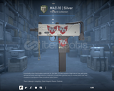 ⭐[ Mac-10 | Silver ] 3 adet stickerlı 
