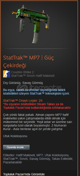 StatTrak™ MP7 | Güç Çekirdeği