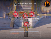 ⚡StatTrak™ MP9 | Kara Kum 4x Holo 1x Süs