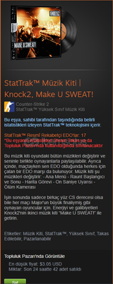 StatTrak™ Müzik Kiti | Knock2, Make U SWEAT!