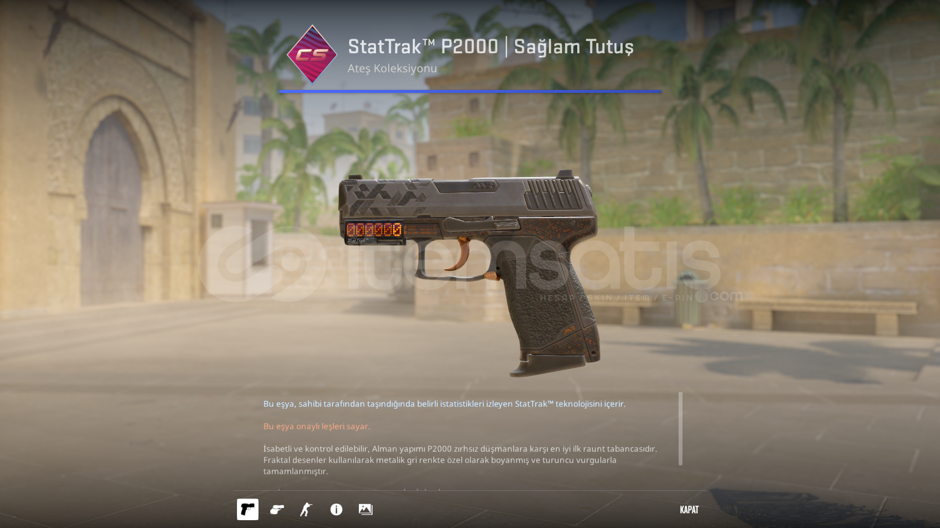 ✨StatTrak™ P2000 | Sağlam Tutuş✨ ✨StatTrak™ P2000 | Sağlam Tutuş✨