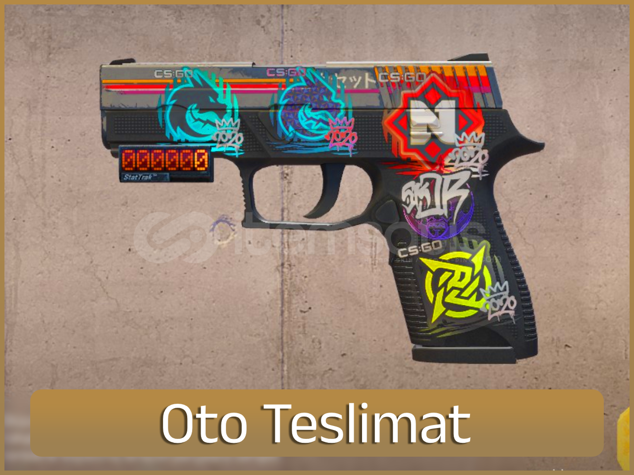 ⚡StatTrak™ P250 | Kaset 5x Sticker ⚡StatTrak™ P250 | Kaset 5x Sticker