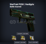 StatTrak P250 Verdigris Battle Scarred 2