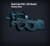 StatTrak P90 Off World Factory New