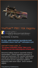 ☘️ StatTrak™ P90 | Yük Vagonu ☘️