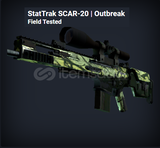 StatTrak SCAR-20 Outbreak Field Tested 2