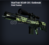 StatTrak SCAR-20 Outbreak Field Tested