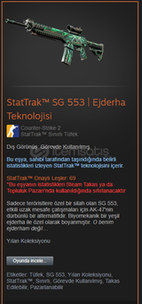 StatTrak™ SG 553 | Ejderha Teknolojisi