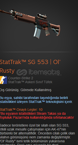 StatTrak™ SG 553 Ol' Rusty