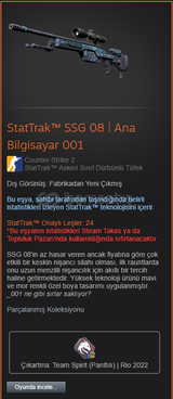 StatTrak™ SSG 08 | Ana Bilgisayar 001