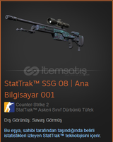 StatTrak™ SSG 08 | Ana Bilgisayar 001