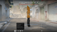 ★ StatTrak Survival Knife | Tiger Tooth