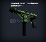 StatTrak Tec-9 Bamboozle Battle Scarred