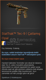 ☘️ StatTrak™ Tec-9 | Çatlamış Opal ☘️