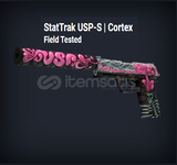 StatTrak USP-S Cortex Field Tested 5