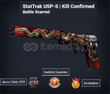 StatTrak USP-S Kill Confirmed Battle Scarred