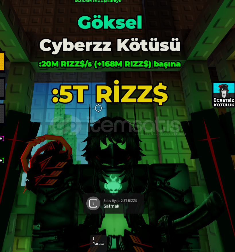Steal a Baddie Cyberzz Kötüsü! Steal a Baddie Cyberzz Kötüsü!