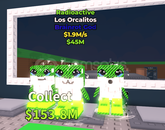 Steal a brain rot Los Orcalitos ( Radioactive)