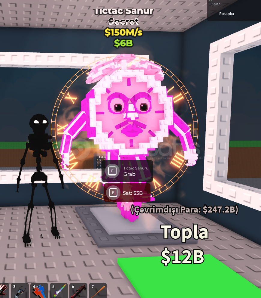 Steal a Brainot Tictac Sahur Candy 150 m