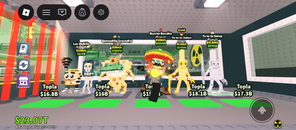 Steal A brainroot paket+20 robux+Hediye