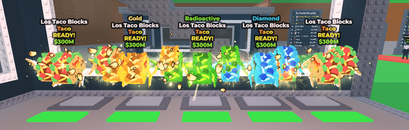 Steal A Brainrot 5 los taco lucky block.