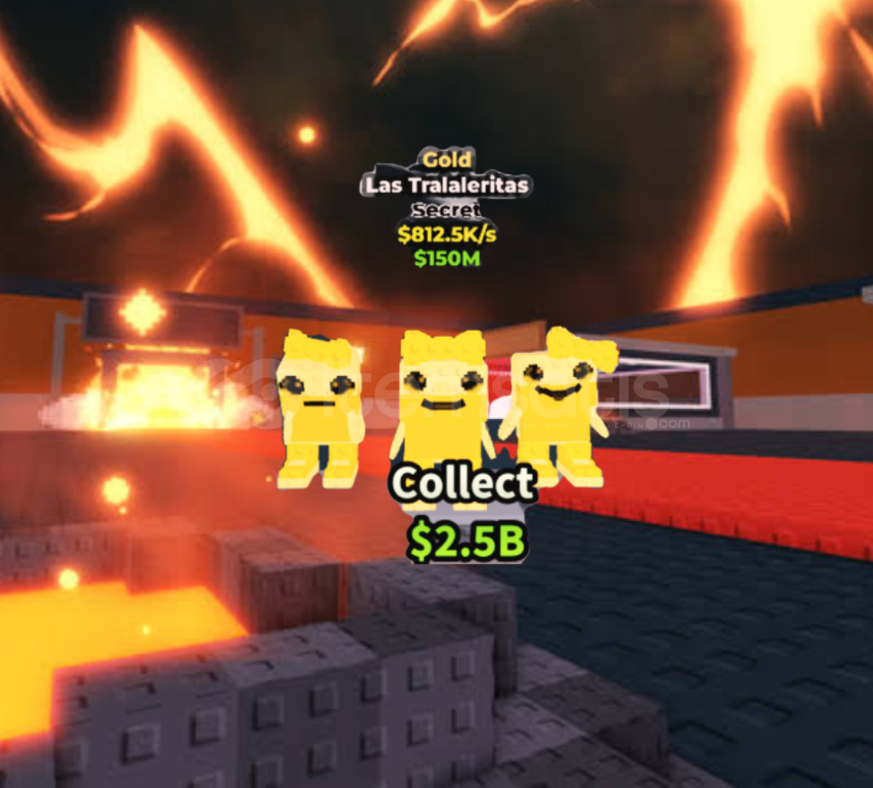 Steal A Brainrot 1X Las Tralalaritas Gold Steal A Brainrot 1X Las Tralalaritas Gold