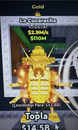 [STEAL A BRAİNROT] 2.9m/s Gold La Cucaracha