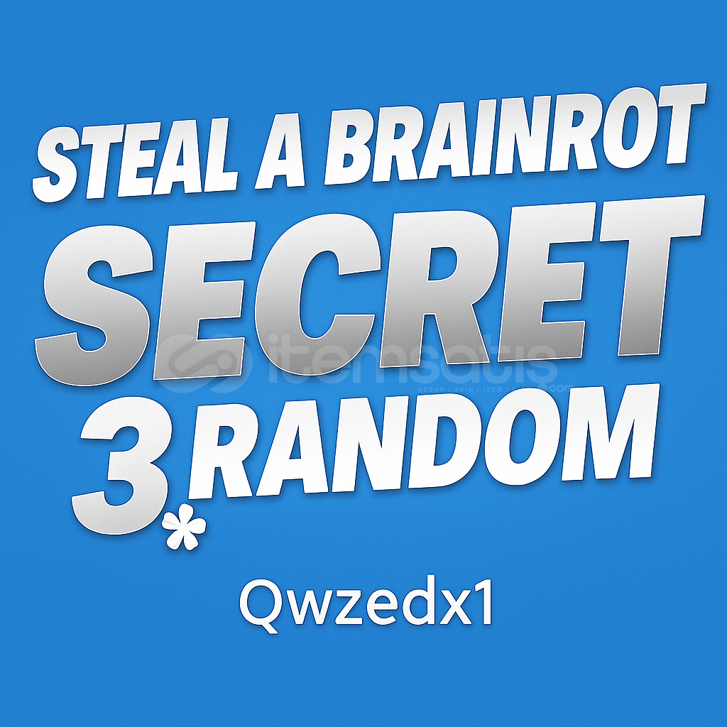Steal a Brainrot | 3 Tane Random Secret Steal a Brainrot | 3 Tane Random Secret