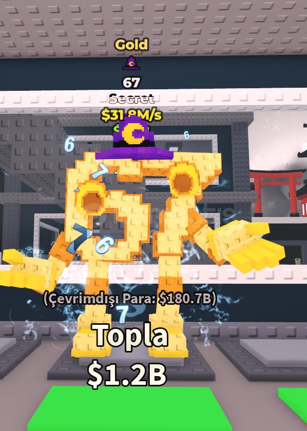 Steal a brainrot 31.8M/s Gold 67 Steal a brainrot 31.8M/s Gold 67