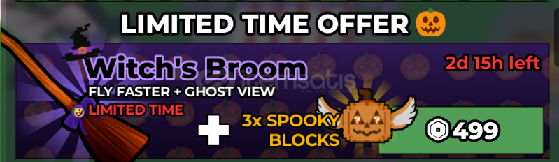 Steal a Brainrot Witch's Broom Steal a Brainrot Witch's Broom