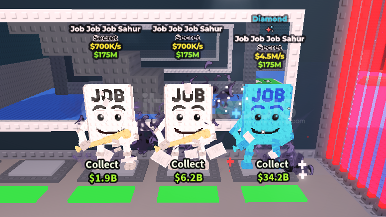 Steal A Brainrot | 3x Job Sahur Steal A Brainrot | 3x Job Sahur