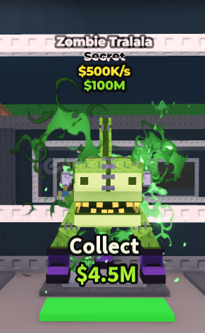 Steal a Brainrot 500 K/s Zombie Tralala Steal a Brainrot 500 K/s Zombie Tralala