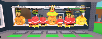 Steal A Brainrot 3 spooky 2 los lucky block