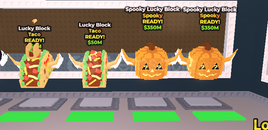 Steal A Brainrot 2 spoky 2 taco lucky block