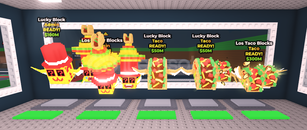 Steal A Brainrot 5 adet lucky block.