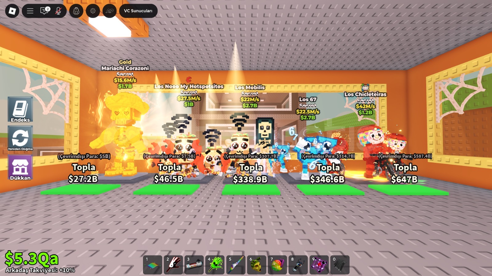 Steal A Brainrot 5li Paket Steal A Brainrot 5li Paket