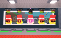 Steal a brainrot 5x Admin Lucky Block...