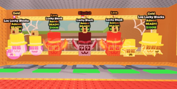 Steal a brainrot 5x Los Admin Lucky Block 