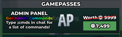 Steal a Brainrot Admin Panel