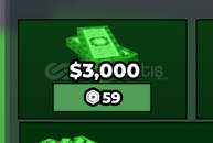 Steal a Brainrot 3K Money