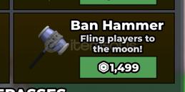 Steal a Brainrot Ban Hammer